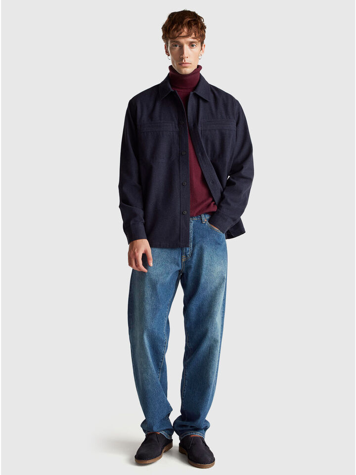 TURTLE NECK SWEATER Men image number 3